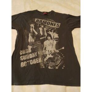 Ramones CBGB Sunday Nights October T-Shirt Black XL